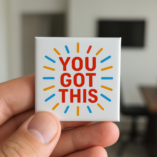 2x2 Inches (Positive Vibes Only)
